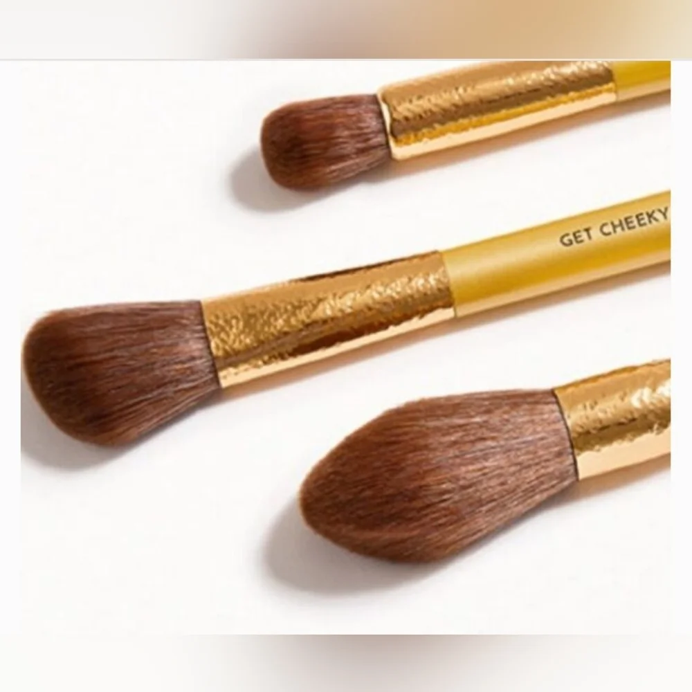 MOTD Cosmetics Gold Goddess   Trio Brush Set